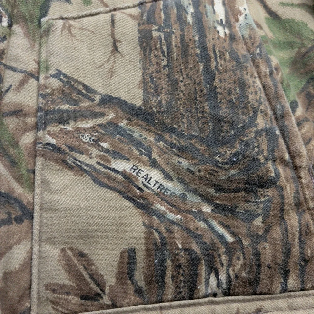 Vintage Walls Blizzard-Pruf Realtree Camo Insulated Coveralls Mens L Tall USA